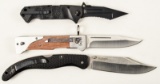 Lot of 3 Folding Knives