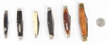 Lot of 6 Pocket Knives