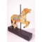 Unusual Herschell Spillman Wooden Carousel Horse