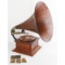 1911 Victor III Oak Phonograph w/Wood Horn
