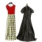 Two 1940's Full Length Formal Gowns