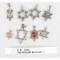 8 Six Pointed Stars