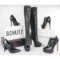 3 Pairs of Women's Shoes and Boots, Sz 9