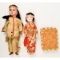 Lot of 2 Foreign Styled Dolls