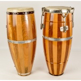 Pair of Conga Drums