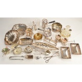 Box Lot of Silver Plated Items