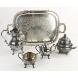 Silver Plated Tea Set