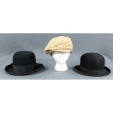 Three Men's Vintage Hats