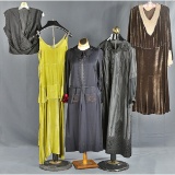 Five 1920's Women's Garments