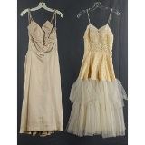 Two 1950's Women's Formal Gowns