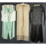 Three 1920's Women's Garments