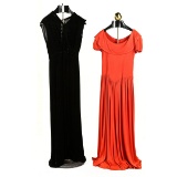 Two 1940's Evening Gowns