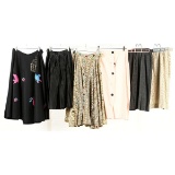 Six 1950's Vintage Skirts