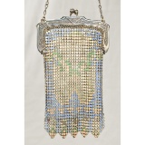 1920-30s Unmarked Enamel Mesh Purse