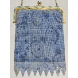 1920-30s Unmarked Dresden Mesh Purse