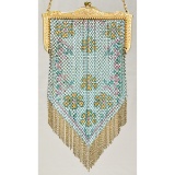 1920-30s Mandalian Enamel Mesh Purse