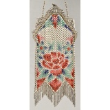 1920-30s Mandalian Enamel Mesh Purse