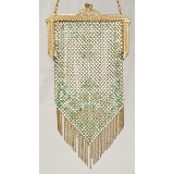 1920-30s Mandalian Enamel Mesh Purse