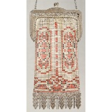 1920-30s Whiting & Davis Enamel Mesh Purse