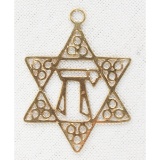 14K Gold Star of David