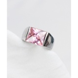 Sterling 925 Ring W/ Pink C2