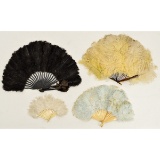 Vintage Feather Fans (4)