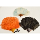 Vintage Feather Fans (3)