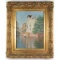 Venice Framed Oil on Canvas by R.Jaluzi
