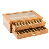 Agresti 20 Pen Wood Display Case