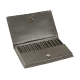 Christof 12 Pen Leather Travel Case - Qty 2