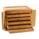 Agresti 6-Drawer 72 Pen Storage Chest