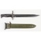 WWII US M1905 Bayonet