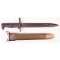 WWII US M1 Bayonet and M7 Scabbard