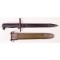 WWII US M1 Bayonet and M7 Scabbard