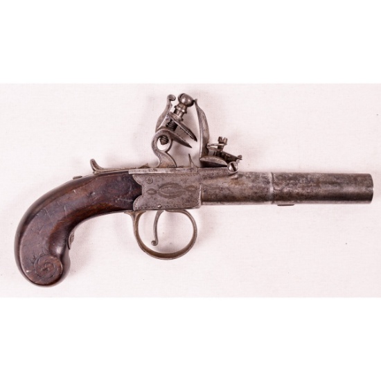 Georgian Thomas Flintlock Pistol .45 Cal (A)