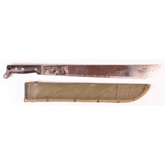 WWII Model 1942 Legitimus Collins Machete Guns & Military Artifacts
