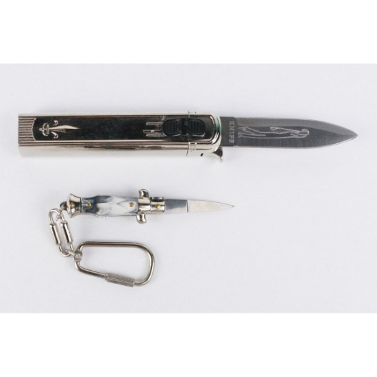 Small Keychain Switchblade Picklock and Lighter | Guns & Military Artifacts  Firearms | Online Auctions | Proxibid