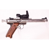 Ruger Mark II SS Target Pistol W/ Optic .22LR (M)