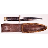 WWII British Airborne Trench Fighting Knife