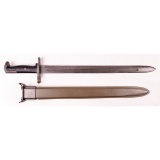 WWII US 1905 PAL Bayonet and M3 Scabbard