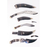 Lot of 5 Kukri Knives