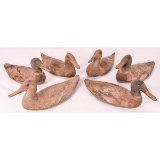 Lot of 6 Duck Decoys