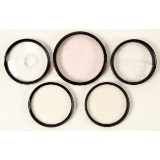 Lot of 4 52mm lens filters (one 62mm)