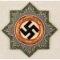 German WWII Army Heer Cloth German Cross-Gold Tier