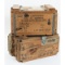 US Military Wooden Ammo Crates (2)