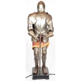 Contemporary Knight Armor Suit Display