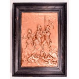 Revolutionary War Framed Wall Plaque