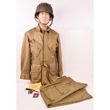 WWII US Paratrooper Uniform and Items