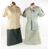 2 US Military Vietnam Era Women's Dresses
