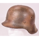 WWII German SS Camo M42 Helmet